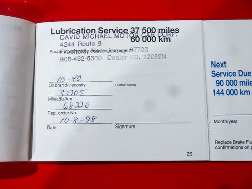 1995 Mercedes-Benz (R129) SL500 Convertible 5,0L V8 In vendita (immagine 126 di 144)