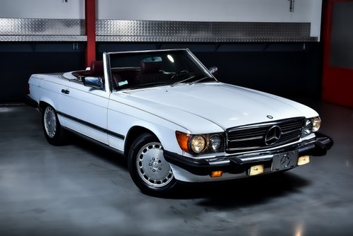 1986 Mercedes-Benz R107 560SL Convertible 5,6L V8 For Sale (picture 11 of 120)