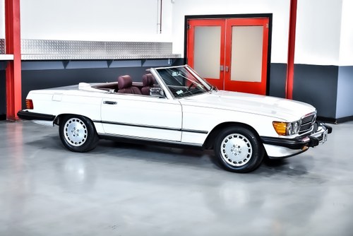1986 Mercedes-Benz R107 560SL Convertible 5,6L V8 For Sale (picture 13 of 120)