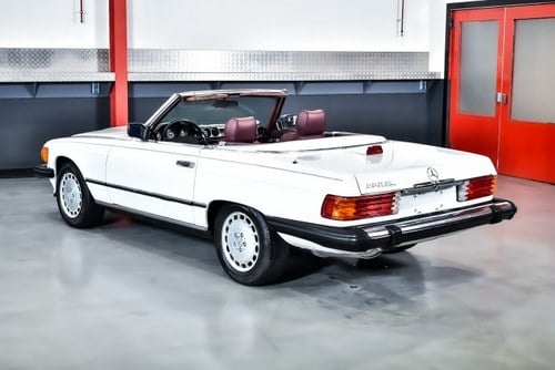1986 Mercedes-Benz R107 560SL Convertible 5,6L V8 For Sale (picture 21 of 120)