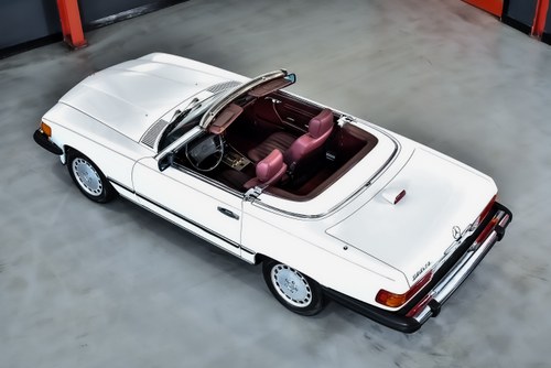 1986 Mercedes-Benz R107 560SL Convertible 5,6L V8 For Sale (picture 84 of 120)