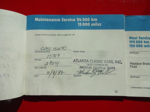 1986 Mercedes-Benz R107 560SL Convertible 5,6L V8 For Sale (picture 111 of 120)