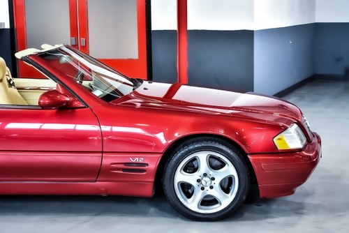 1999 Mercedes-Benz R129 SL600 Convertible 6,0L V12 In vendita (immagine 75 di 141)