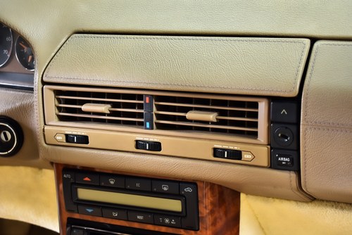 1999 Mercedes-Benz R129 SL600 Convertible 6,0L V12 In vendita (immagine 58 di 141)