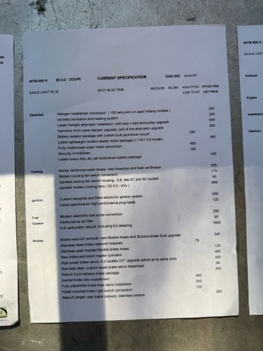 1969 Jaguar E-Type Series 2 4.2L FHC RHD Eagle Classic In vendita (immagine 125 di 127)