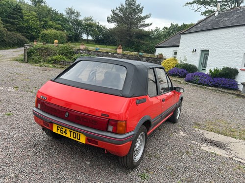 1988 Peugeot 205 CTi Cabriolet à vendre (picture 25 of 143)