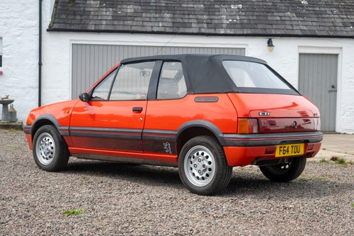 1988 Peugeot 205 CTi Cabriolet à vendre (picture 28 of 143)