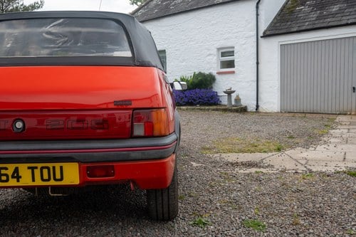 1988 Peugeot 205 CTi Cabriolet à vendre (picture 101 of 143)