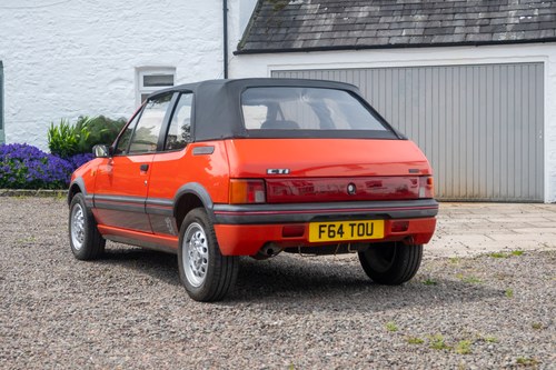 1988 Peugeot 205 CTi Cabriolet à vendre (picture 36 of 143)