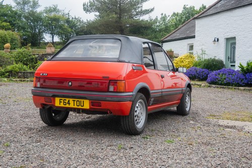 1988 Peugeot 205 CTi Cabriolet à vendre (picture 45 of 143)