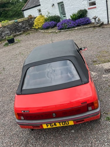 1988 Peugeot 205 CTi Cabriolet à vendre (picture 115 of 143)