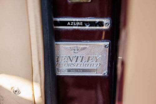 1997 Bentley Azure Convertible For Sale (picture 17 of 22)