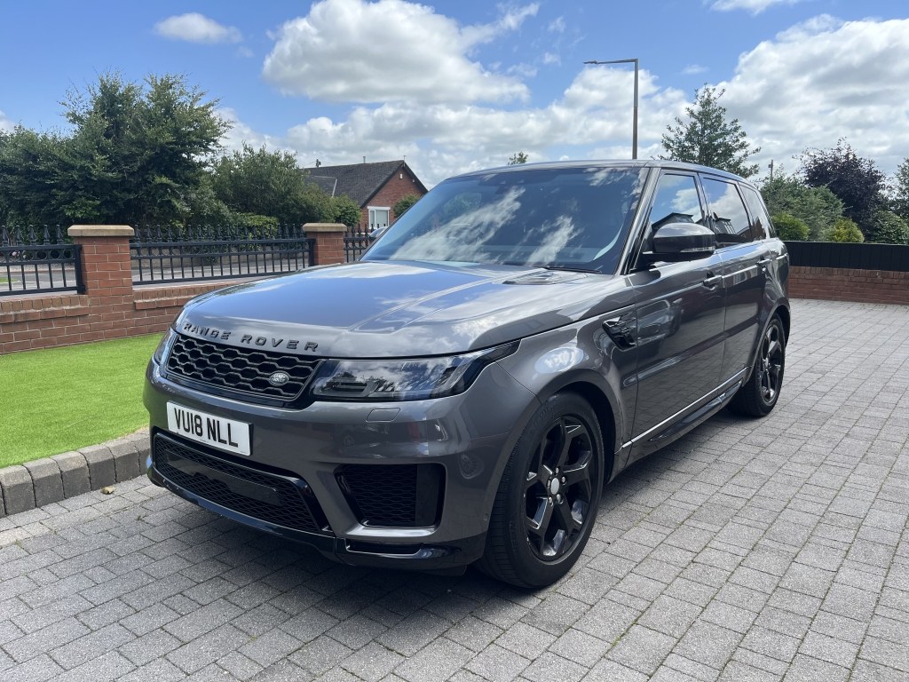 2018 Land Rover Range Rover Sport Grey Automatic, 7+ speed Right Hand ...