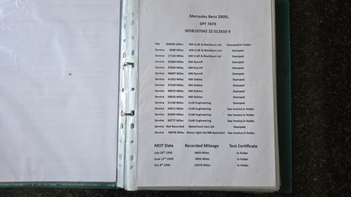 1982 Mercedes-Benz R107 280SL In vendita (immagine 139 di 146)