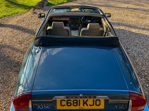 1986 Jaguar XJ-SC V12 Cabriolet In vendita (immagine 164 di 295)