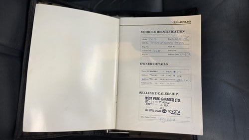 1992 Lexus LS400 In vendita (immagine 165 di 169)