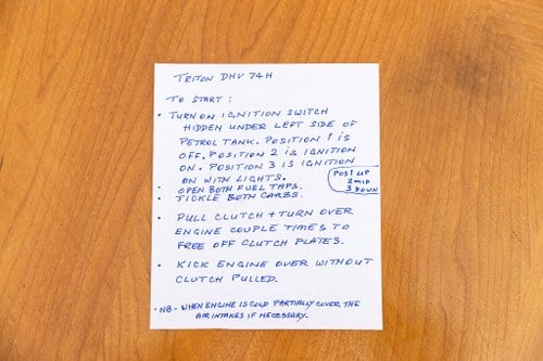 1970 Triton Custom Café Racer à vendre (picture 114 of 117)