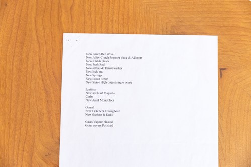 1970 Triton Custom Café Racer à vendre (picture 117 of 117)