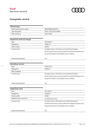 2014 Audi A4 SE Technik TDI CVT In vendita (immagine 115 di 117)