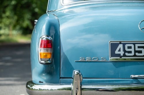 1958 Mercedes-Benz 220S (W180) In vendita (immagine 115 di 172)