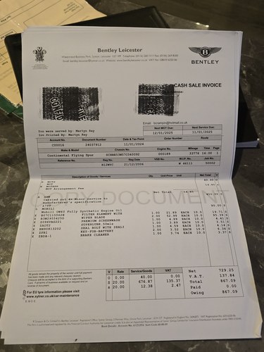 2006 Bentley Continental Flying Spur W12 En venta (imagen 191 de 192)