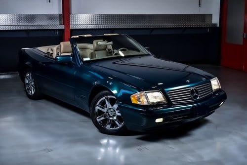 1998 Mercedes-Benz R129 SL500 Convertible 5,0L V8 In vendita (immagine 10 di 111)