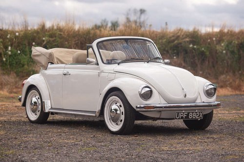 1982 VOLKSWAGEN BEETLE 1303 Karmann Cab Zu verkaufen durch Auktion
