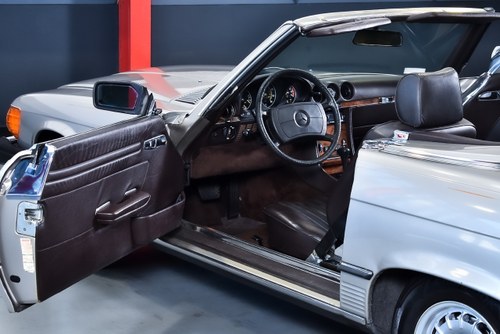 1985 Mercedes-Benz R107 380SL Convertible 3,8L V8 (68k miles) zum Verkauf (Bild 41 von 116)