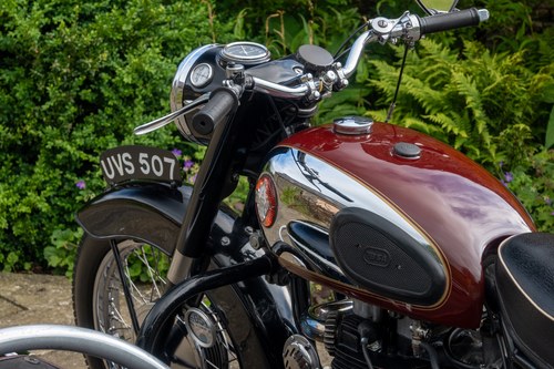 1958 BSA Golden Flash Steib Sidecar Combination For Sale (picture 44 of 125)