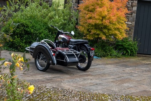 1958 BSA Golden Flash Steib Sidecar Combination For Sale (picture 28 of 125)