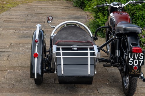 1958 BSA Golden Flash Steib Sidecar Combination For Sale (picture 64 of 125)