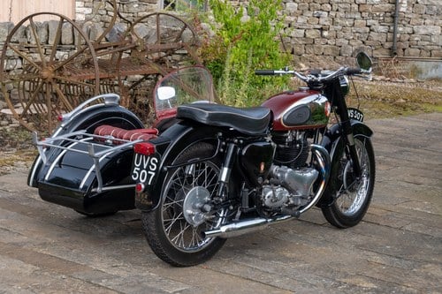 1958 BSA Golden Flash Steib Sidecar Combination For Sale (picture 9 of 125)