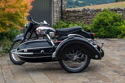 1958 BSA Golden Flash Steib Sidecar Combination For Sale (picture 24 of 125)