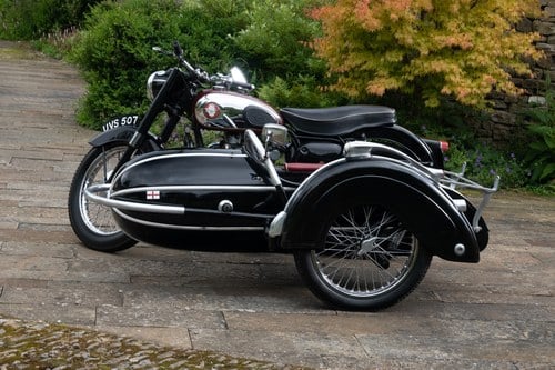 1958 BSA Golden Flash Steib Sidecar Combination For Sale (picture 13 of 125)