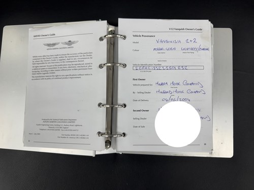 2004 Aston Martin V12 Vanquish For Sale (picture 24 of 35)