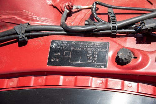 1999 BMW Z3 2.8 Automatic à vendre (picture 145 of 162)