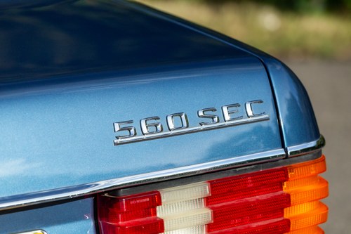 1986 Mercedes-Benz W126 560SEC Te koop (foto 98 van 192)