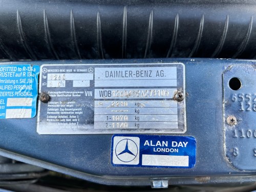 1986 Mercedes-Benz W126 560SEC Te koop (foto 106 van 192)