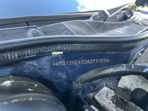 1986 Mercedes-Benz W126 560SEC Te koop (foto 121 van 192)