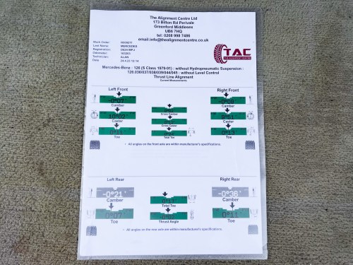 1986 Mercedes-Benz W126 560SEC Te koop (foto 137 van 192)