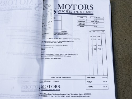 1986 Mercedes-Benz W126 560SEC Te koop (foto 148 van 192)