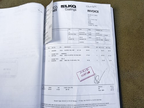 1986 Mercedes-Benz W126 560SEC Te koop (foto 157 van 192)