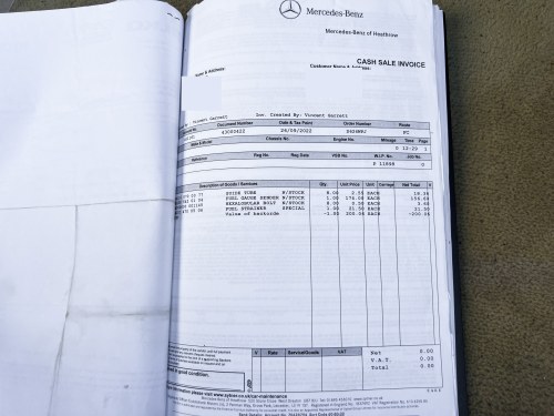 1986 Mercedes-Benz W126 560SEC Te koop (foto 158 van 192)