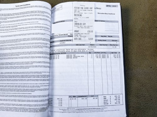 1986 Mercedes-Benz W126 560SEC Te koop (foto 162 van 192)