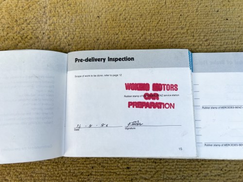 1986 Mercedes-Benz W126 560SEC Te koop (foto 169 van 192)