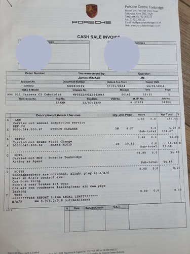 1999 Porsche 911 Carrera Cabriolet Tiptronic S à vendre (picture 267 of 290)