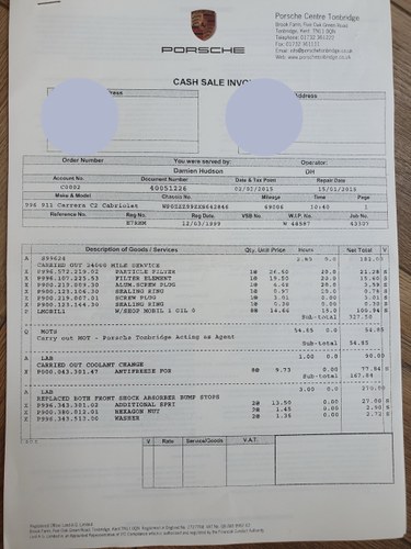 1999 Porsche 911 Carrera Cabriolet Tiptronic S à vendre (picture 269 of 290)