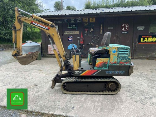 1995 YANMAR YB151 ALL WORKING 1.5 TONNE MINI DIGGER SEE VIDEO VENDIDO
