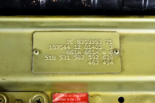 1978 Mercedes-Benz R107 450SL Convertible 4,5L V8 In vendita (immagine 107 di 124)