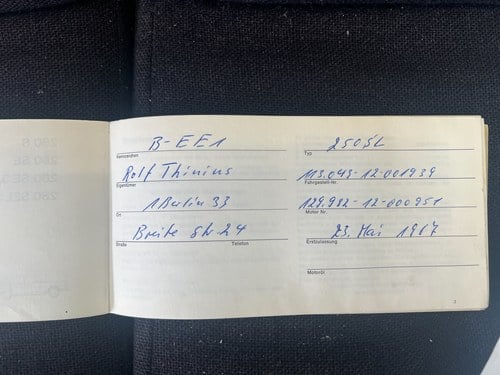 1967 Mercedes-Benz W113 250SL Automatic zum Verkauf (Bild 312 von 318)